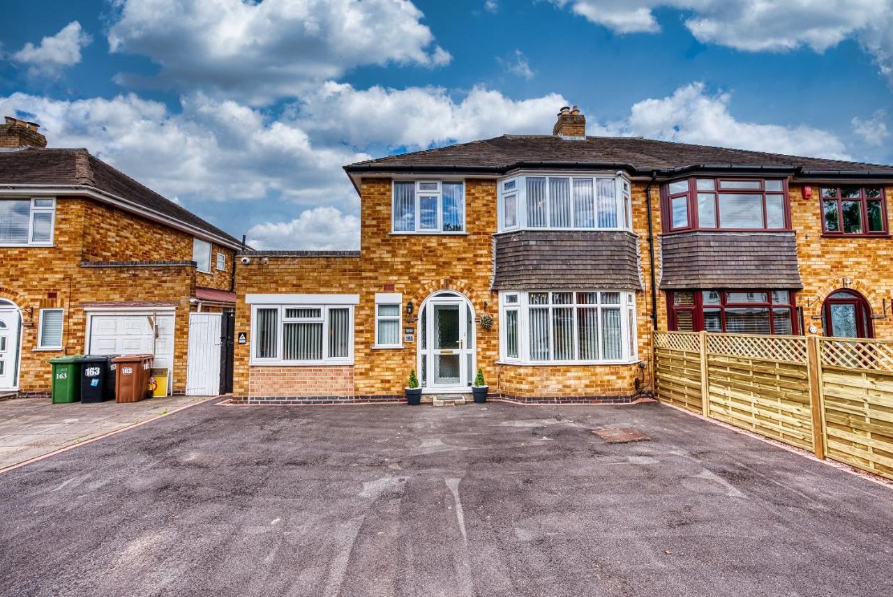 Elegant 5 Bed House - Sleeps 9, Central Solihull, Nec, Jlr, Hs2, Resorts World, Airport Business And Leisure Stays, Exteriér fotografie